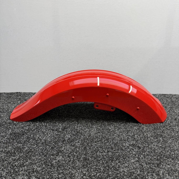 Indian Scout front fender / mudguard in slingshot red